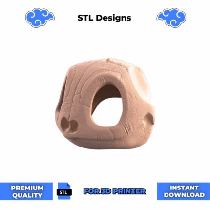 Squirtle Skull STL