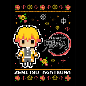 Zenitsu Ugly Christmas Sweater for Sublimation File