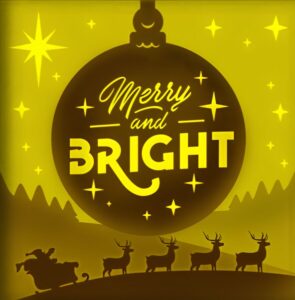 Merry and Bright Shadow Box
