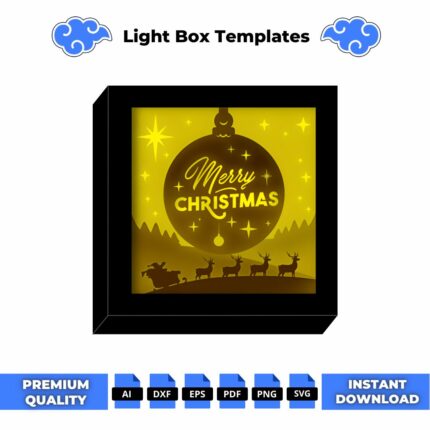 Merry Christmas Lightbox