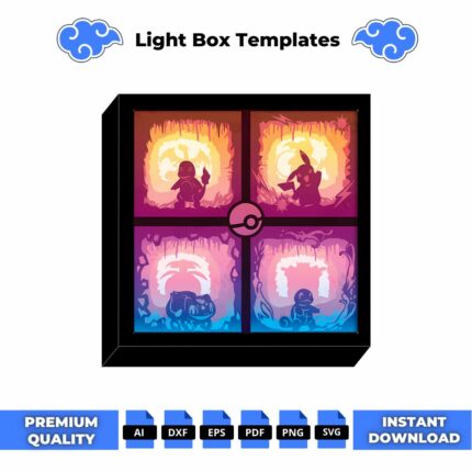 Multiple Pokemon Lightbox