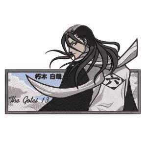 Preview Byakuya Kuchiki Boxed Embroidery Design