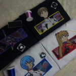 Asuka Anime Embroidery Design stitched by a customer