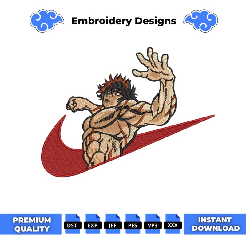 Baki Embroidery Design