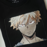 Bakugo Boxed Anime Embroidery Design stitched by a customer