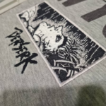 Berserk Guts Boxed Embroidery Design stitched by a customer