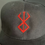 Berserk Logo Embroidery Design stitched by a customer