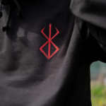 Berserk Logo Embroidery Design stitched by a customer