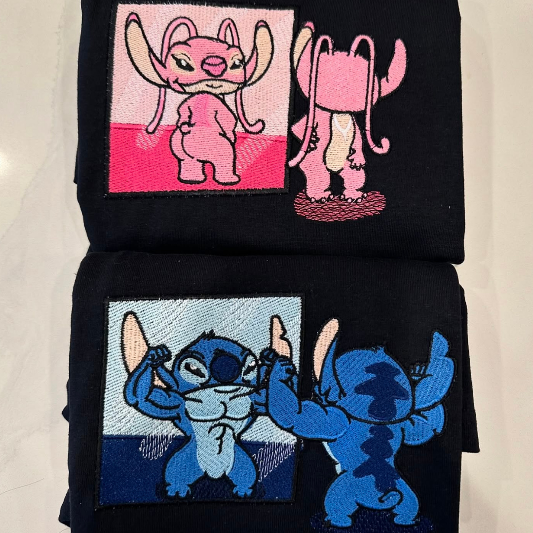 Bundle Stitch and Angel Gym Embroidery Design