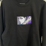 Chrollo Lucilfer Anime Embroidery Design stitched by a customer
