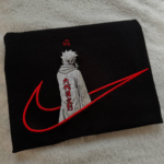 Kakashi Hokage Swoosh Embroidery Design stitched by a customer
