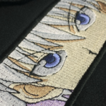 Killua Eyes Anime Embroidery Design stitched by a customer