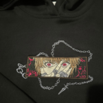 Kurapika Eyes 2 Embroidery Design stitched by a customer