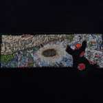 Naruto Pain Embroidery Design stitched by a customer