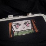 Nezuko Boxed 3 Embroidery Design stitched by a customer