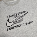 Ronnie Coleman Yeah Buddy Embroidery Design stitched by a customer