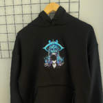 Solo Leveling and Sword Logo Embroidery Design stitched by a customer