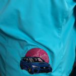 Subaru Impreza WRX STI Embroidery Design stitched by a customer