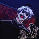 Suguru Geto and Satoru Gojo Embroidery Design stitched by a customer