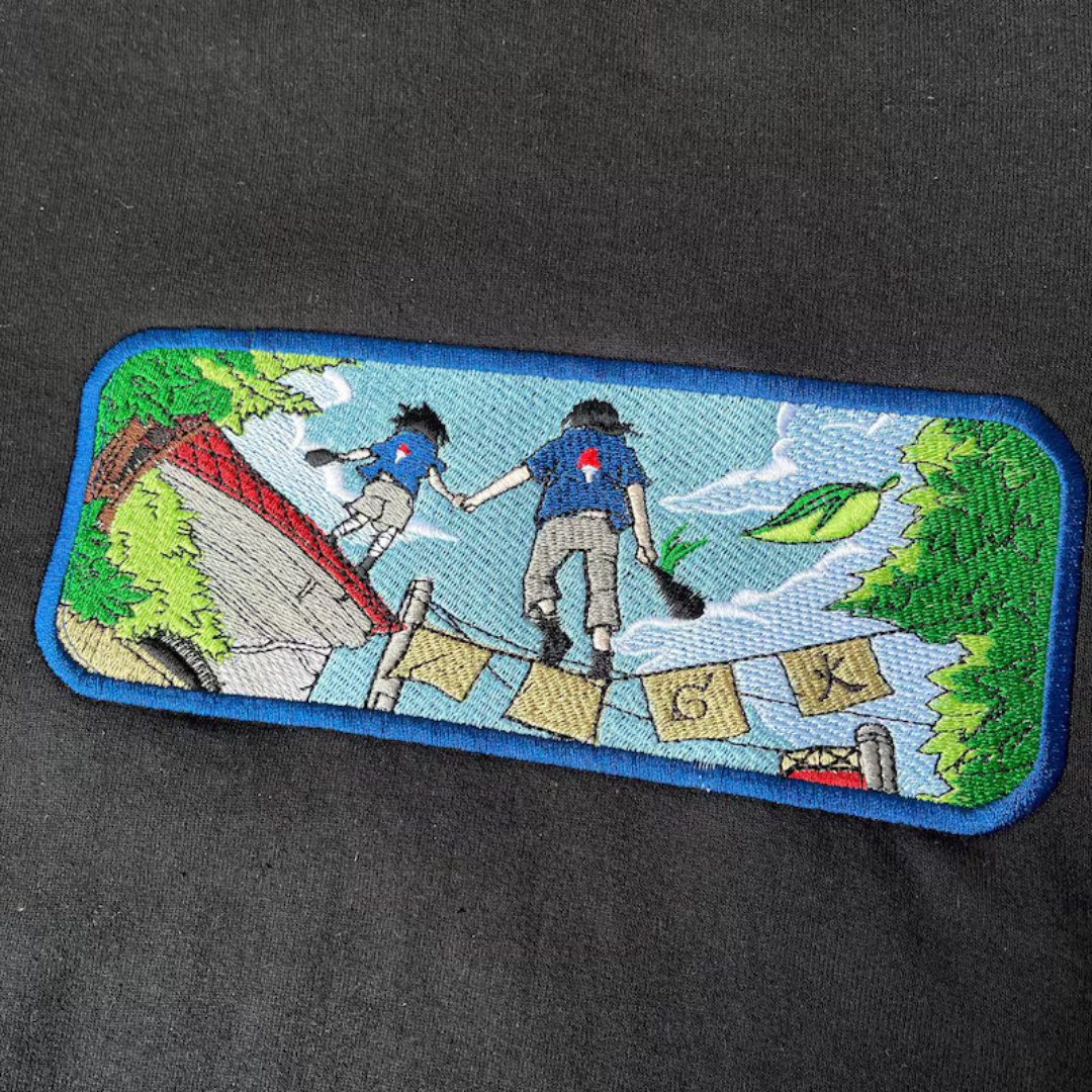 Uchiha Brothers Boxed Embroidery Design
