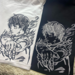 Yuta and Logo Embroidery Design stitched by a customer