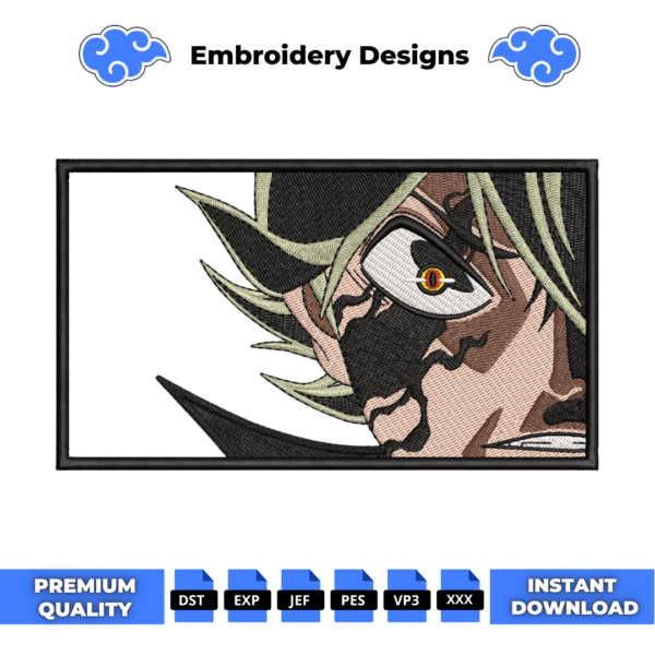 Angry Asta Boxed Embroidery Design