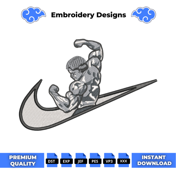 Arnold Gym Embroidery Design