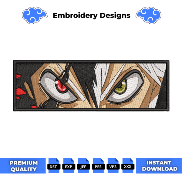 Asta Eyes Embroidery Design