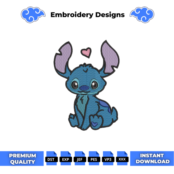 Baby Stitch Embroidery Design