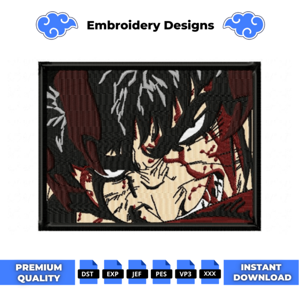 Berserk Blood Embroidery Design