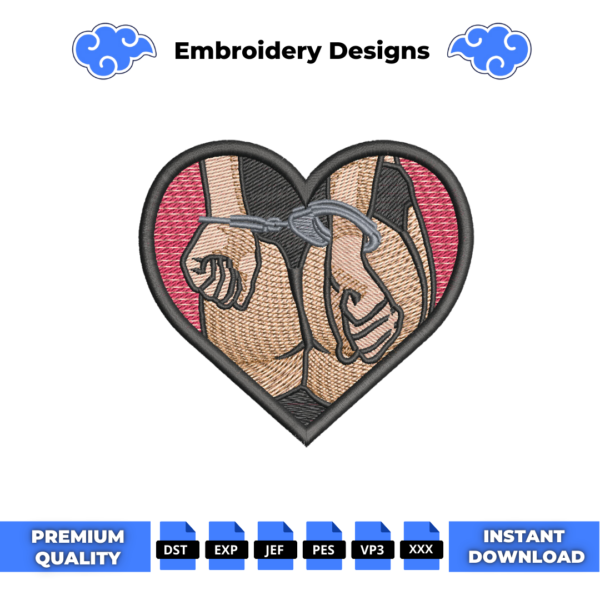 Bondage 2 Embroidery Design