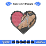 Bondage Embroidery Design