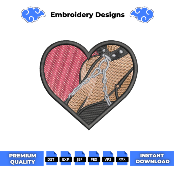 Bondage Embroidery Design
