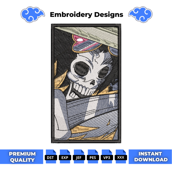 Brook One Piece Embroidery Design