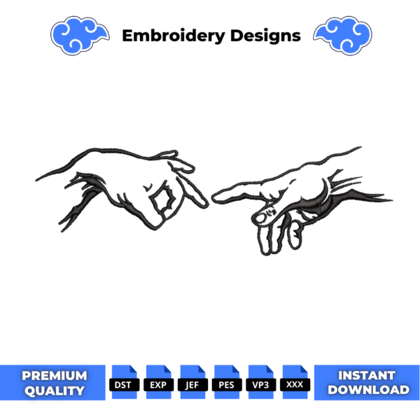 Creation of Adam Troll Embroidery Design
