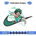 Deku Embroidery Design