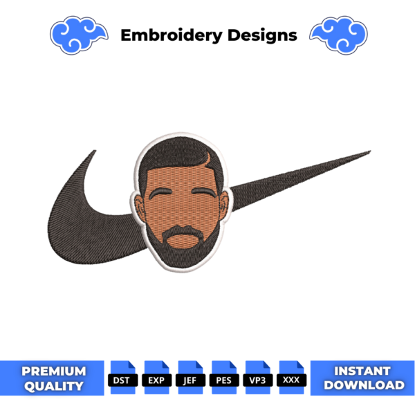 Drake Embroidery Design