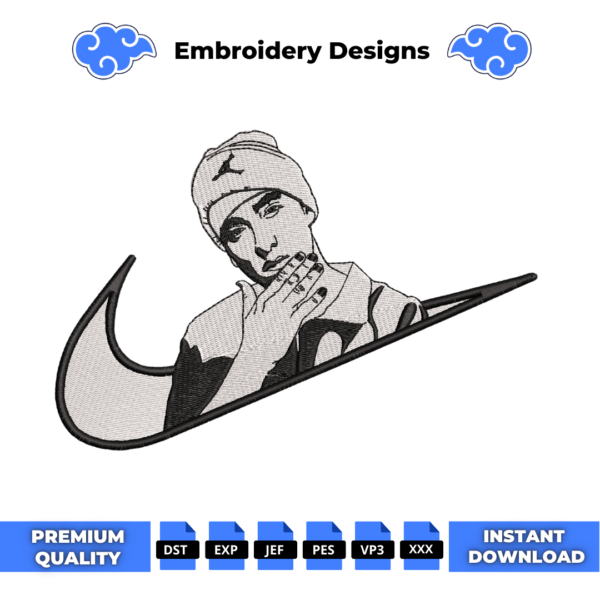 Eminem Embroidery Design