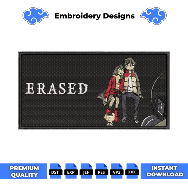 Erased Embroidery Design