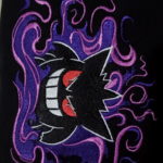 Gengar Pokemon Embroidery Design - Image 4