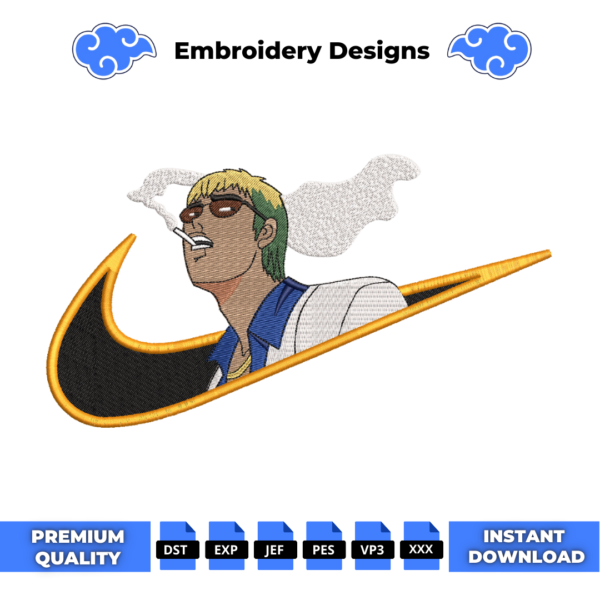 Great Teacher Onizuka Embroidery Design