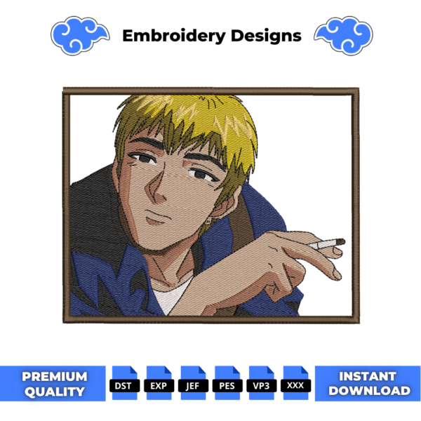 GTO Embroidery Design