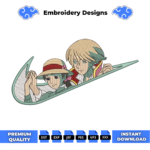 Howl Moving Castle Embroidery Design
