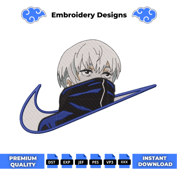 Inumaki Swoosh Embroidery Design