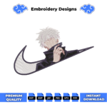 Jujutsu Kaisen Embroidery Design