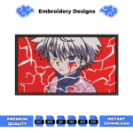 Killua Boxed Embroidery Design