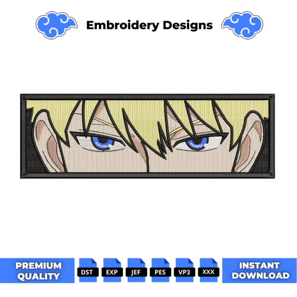 Loid Forger Eyes Embroidery Design