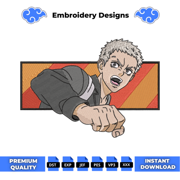 Mitsuya Boxed Embroidery Design