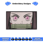 Nezuko Boxed 3 Embroidery Design