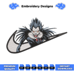 Ryuk Death Note Embroidery Design